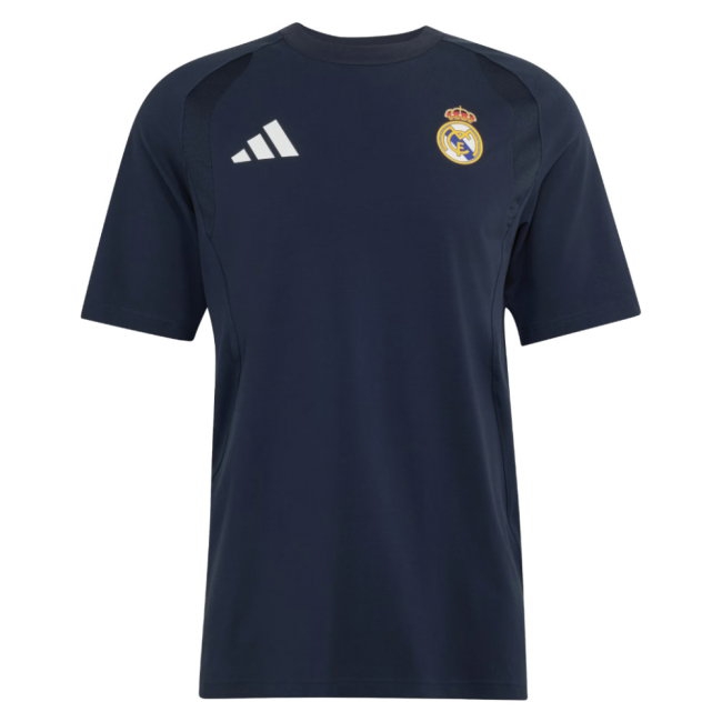2026/27 Real Madrid Tiro Travel Tee (Navy)